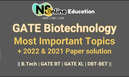 GATE Biotechnology </br> || Most Important Topics ||