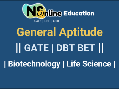 GATE BT/XL | DBT BET JRF General Aptitude