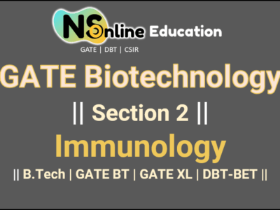 Immunology || B.Tech | GATE-BT ||