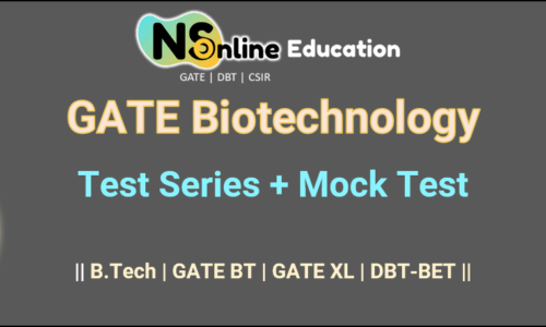 Test Series GATE 2024 Biotechnology