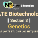 Genetics || GATE-BT ||