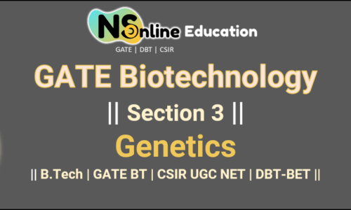 Genetics || GATE-BT ||